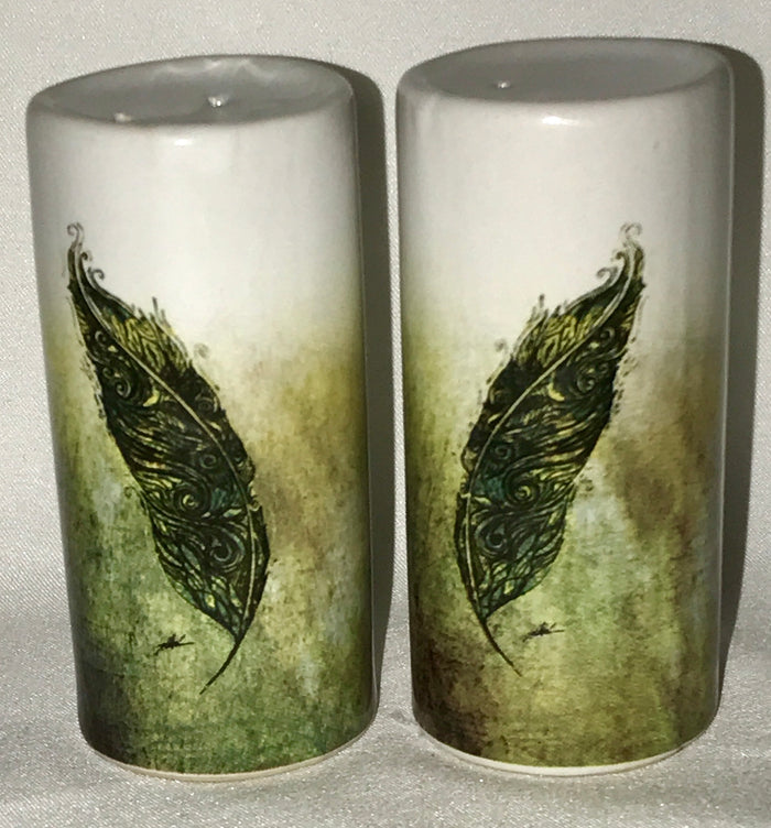 You Will Find Refuge: Salt & Pepper Shakers