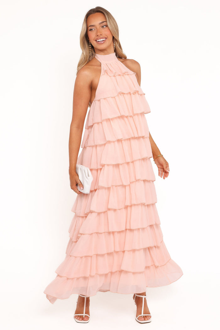 Petal and Pup USA DRESSES Zoella Maxi Dress - Pink